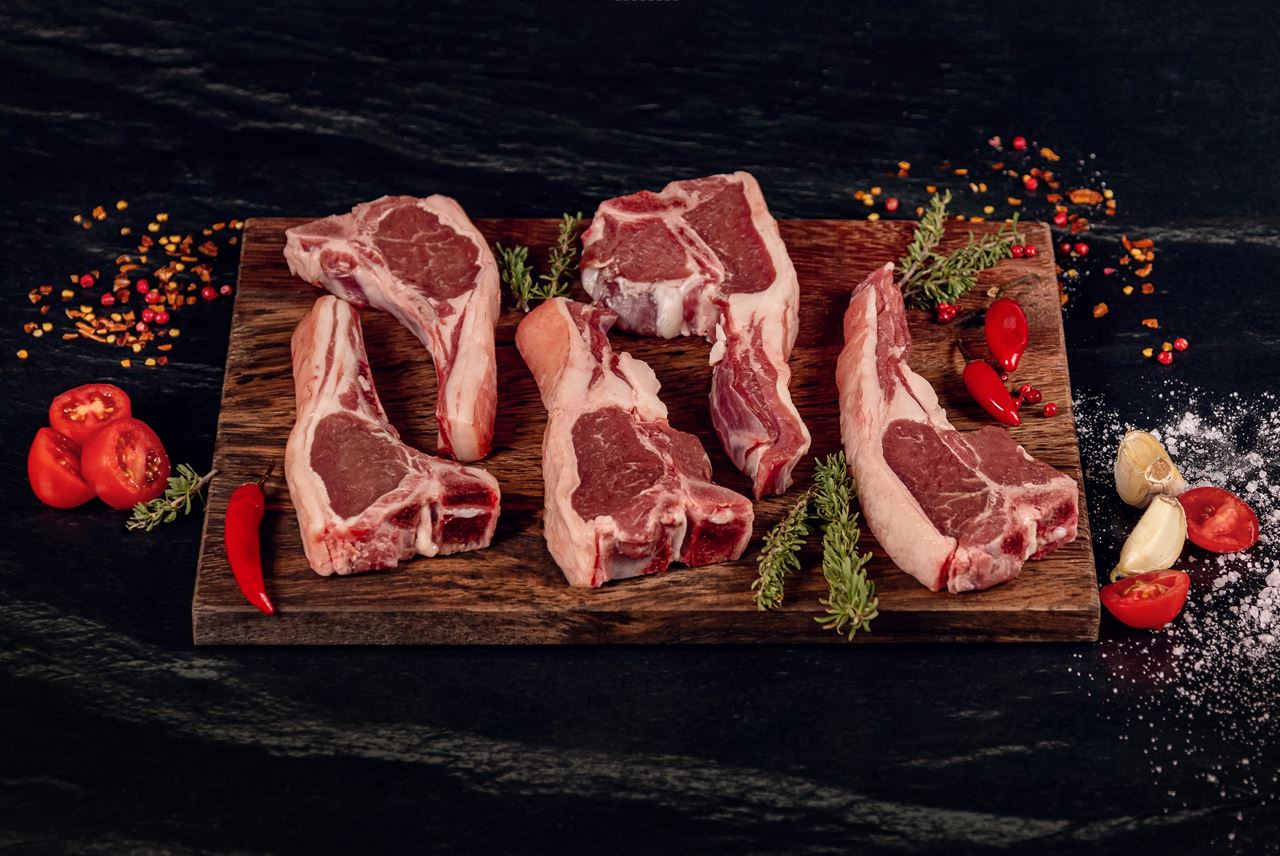 Shepherds Meats LAMB RIB CHOPS, Mutton LOIN CHOPS